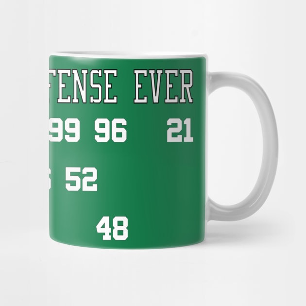 Gang Green Eagles Greatest Football Defense Ever by Retro Sports